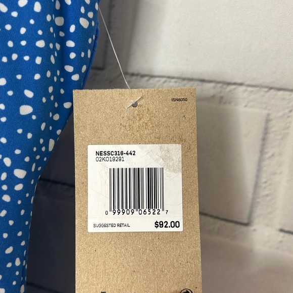 Nike Women's Water Dots Keyhole Back One Piece Swimsuit size XXL - Picture 7 of 8